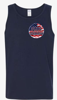 Image 1 of SABC CELEBRATING 250 YEARS OF THE USA WOMEN'S TANK TOP