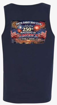 Image 2 of SABC CELEBRATING 250 YEARS OF THE USA WOMEN'S TANK TOP