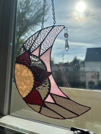Image 1 of Pink Crescent Moon