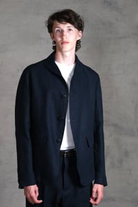 Image 6 of Orbal Jacket Linen - Dark Navy