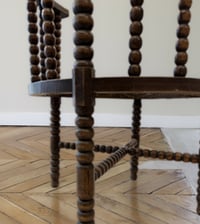 Image 2 of Antique bobbin chair 