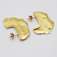 Image 2 of Golden Medusa Earrings II