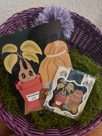 Image 2 of Pack ilustración y marcapáginas de Herbología 