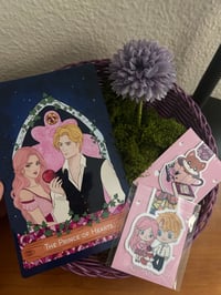 Image 3 of Pack ilustración y marcapaginas de libro de Romantasy