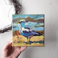 Image 5 of Seagull. Original oil painting