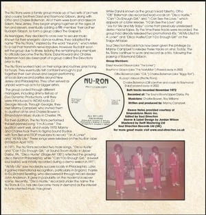 Image of The Nu'Rons - I Can See The Love / Joy For Me And My Baby - Soul Direction