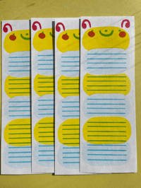 Risograph Caterpillar Stationery