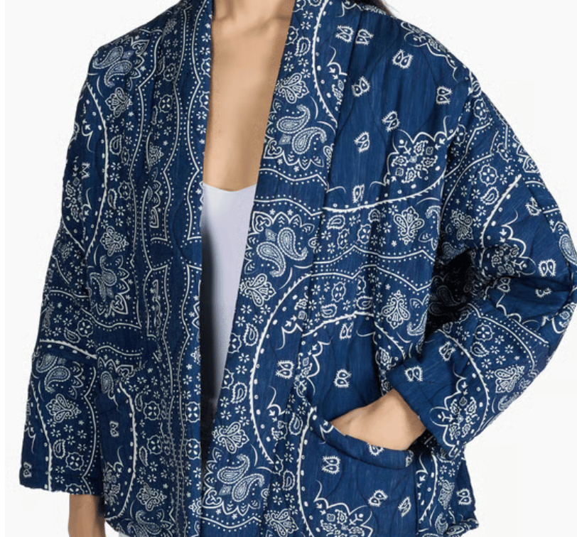 They're Back! The Quilted Jackets in 4 Bandana Colors (and Stripes)  - Image 4 of 8