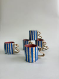 Image 1 of ** MADE TO ORDER ** BABY MUG - Stripe Wiggle