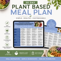 Image 2 of 30 Day Vegan Meal Plan: Breakfast, Lunch and Dinner