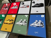 Image 2 of Kicks On Display – A3 Framed Prints