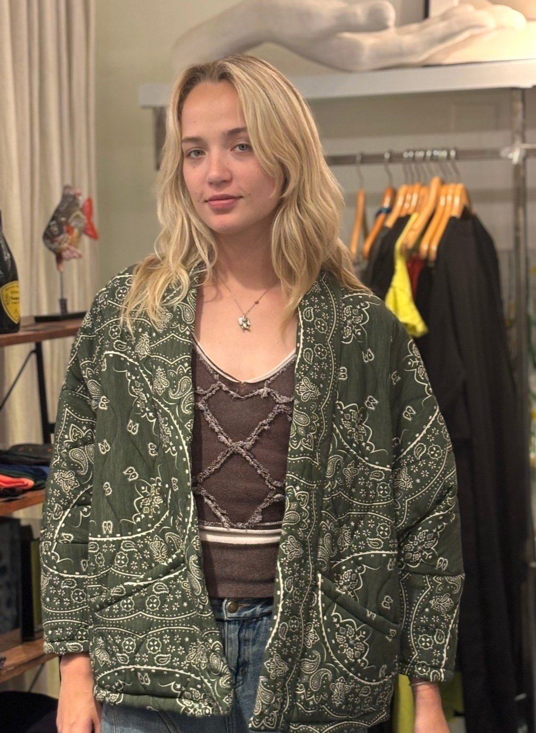 They're Back! The Quilted Jackets in 4 Bandana Colors (and Stripes)  - Image 2 of 8