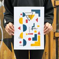 Image 3 of Open a Sketchbook – Page 1 (Framed)
