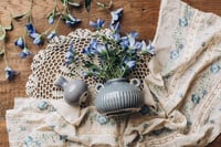 Image 4 of Set with Blue Flowers