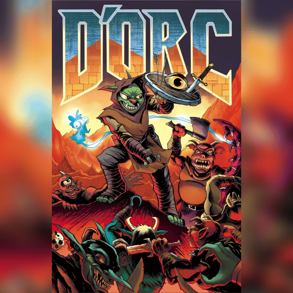 D'ORC #5 (2026) - DOOM HOMAGE - BLACK SABER EXCLUSIVE BY JASON FLOWERS