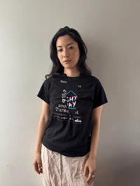 Image 1 of Saw Tee Black