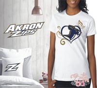 Image 8 of Akron Zips, Akron University Custom Designs. SVG Files, Cricut, Silhouette Studio, Digital Cut Files
