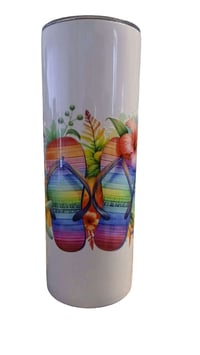 Image 2 of Beach Flip Flop Tumbler
