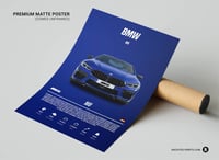 Image 2 of BMW M8 - Sport Car Poster Print