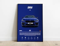 Image 1 of BMW M8 - Sport Car Poster Print