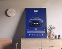 Image 3 of BMW M8 - Sport Car Poster Print