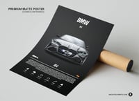 Image 2 of BMW M4 - Sport Car Poster Print