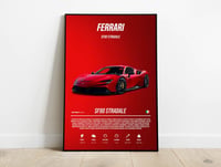 Image 1 of Ferrari SF90 Stradale - Sport Car Poster Print