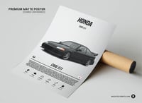 Image 2 of Honda Civic EJ1 - Sport Car Poster Print