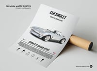 Image 2 of Chevrolet Corvette Grand Sport - Sport Car Poster Print