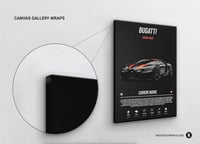 Image 4 of Bugatti Chiron Noire - Sport Car Poster Print