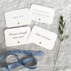 Image of PETITES CARTES maman, papa