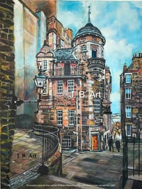 The Writers’ Museum - Edinburgh - Canvas Print 60x40cm