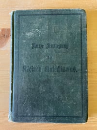 Image 1 of Antique 1912 German Martin Luther Book