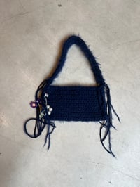 Image 2 of Knit Bag Deep Blue