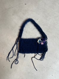 Image 3 of Knit Bag Deep Blue