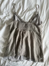 Image 4 of Vintage Y2K silk sequin and beaded cami 