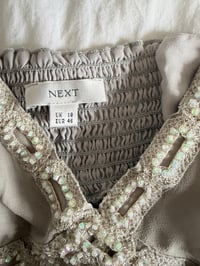 Image 6 of Vintage Y2K silk sequin and beaded cami 