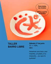 Taller Barro Libre junio