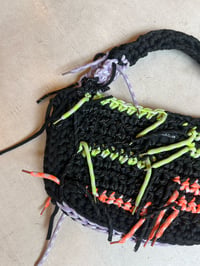 Image 3 of Knit Shoulder Bag Multicolor