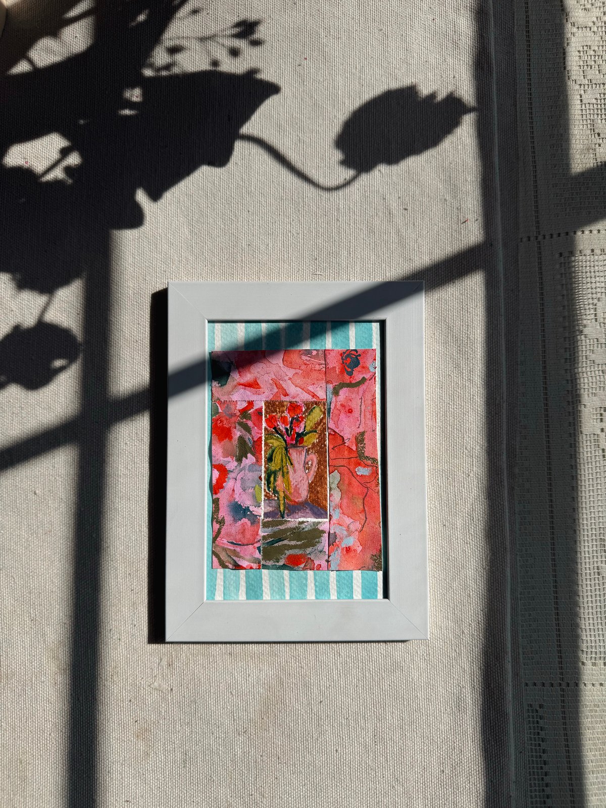 Image of 6/5 Watercolor & Collage Workshop @ The Yoga Parlor (Hampton)