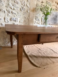 Image 8 of Grande table basse de ferme - meuble brocante 