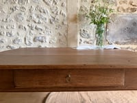 Image 2 of Grande table basse de ferme - meuble brocante 