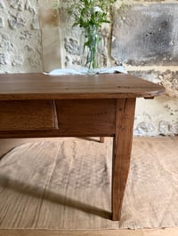 Image 9 of Grande table basse de ferme - meuble brocante 