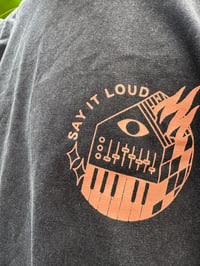 Image 3 of SAMARRETA LOGO SAY IT LOUD 2025 // CAMISETA  LOGO SAY IT LOUD 2025 (OVERSIZED)