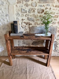 Image 2 of Étagère en bois brut - Meuble campagne