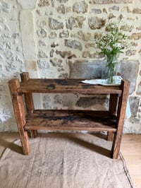 Image 3 of Étagère en bois brut - Meuble campagne