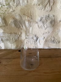 Image 2 of Carafe ancienne en verre - Table de campagne 