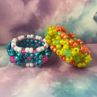 Image 2 of GITD 3D Star Kandi Cuff