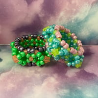 Image 3 of GITD 3D Star Kandi Cuff