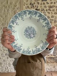Image 2 of Assiettes creuses en terre de fer KG Luneville modèle Neva - Art de la table 